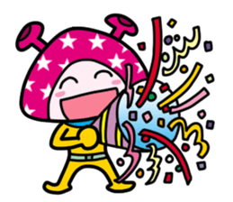 A creature from outer space: Popo sticker #880967