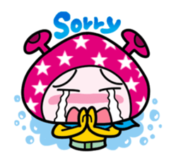 A creature from outer space: Popo sticker #880968