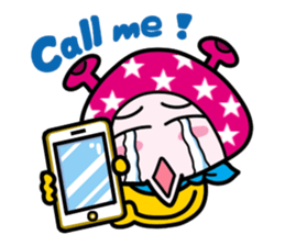 A creature from outer space: Popo sticker #880969