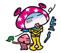 A creature from outer space: Popo sticker #880970