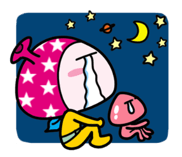 A creature from outer space: Popo sticker #880972
