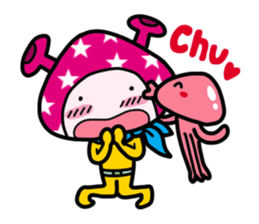 A creature from outer space: Popo sticker #880986