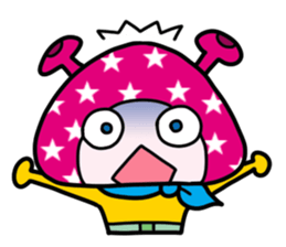 A creature from outer space: Popo sticker #880987