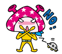 A creature from outer space: Popo sticker #880988