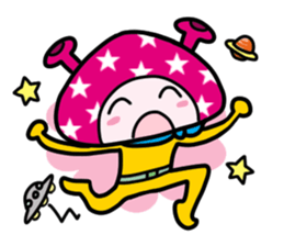 A creature from outer space: Popo sticker #880990