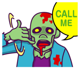 zombie pop sticker #881106