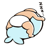 Daddy, please! Cute babies.(Japanese) sticker #881471