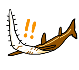 Deepsea fish and sealife English version sticker #881776