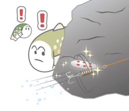 Japanese cute trout Iwana, and friends. sticker #881926