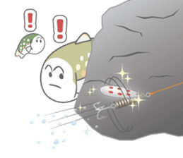 Japanese cute trout Iwana, and friends. sticker #881926
