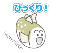 Japanese cute trout Iwana, and friends. sticker #881929