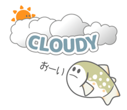Japanese cute trout Iwana, and friends. sticker #881944