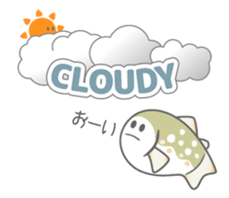 Japanese cute trout Iwana, and friends. sticker #881944