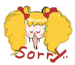 Cat and cat girl sticker #882389