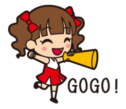 Cheerleader Donmai-ko Sticker sticker #882727