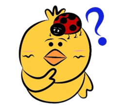 Yellow bird Chappie of the happiness 3 sticker #883137