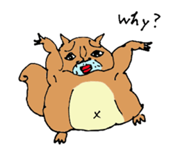 Mr.Squirrel sticker #883658