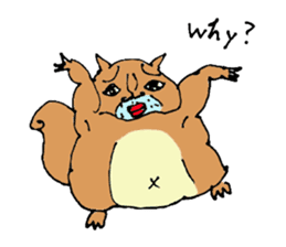 Mr.Squirrel sticker #883658