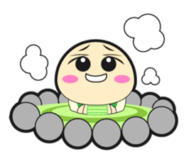 moon and turtle sticker #883854