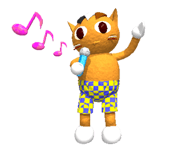 Neko-lala the cat with no tail sticker #883959