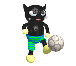 Neko-lala the cat with no tail sticker #883972