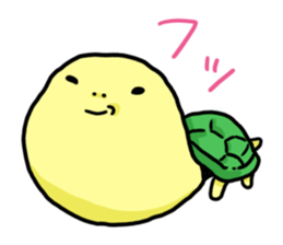 Japanese Strange tortoise sticker #884327