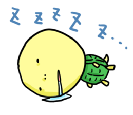 Japanese Strange tortoise sticker #884331