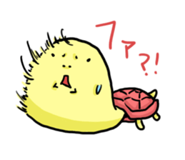Japanese Strange tortoise sticker #884345