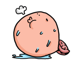 Japanese Strange tortoise sticker #884353