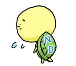 Japanese Strange tortoise sticker #884357