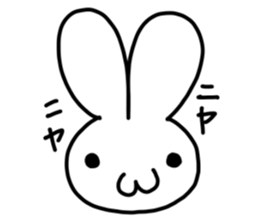 The Rabbit!! sticker #884439