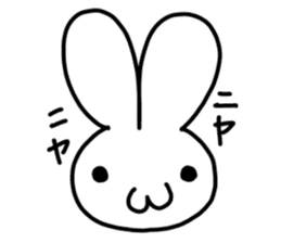 The Rabbit!! sticker #884439