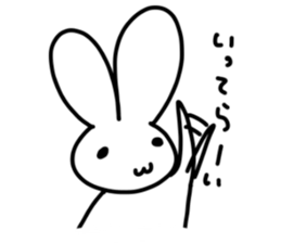 The Rabbit!! sticker #884452