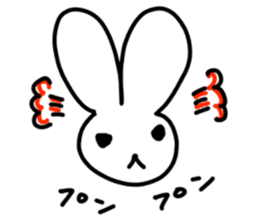The Rabbit!! sticker #884455