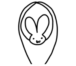 The Rabbit!! sticker #884461