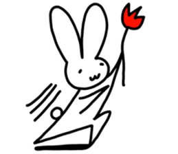 The Rabbit!! sticker #884464