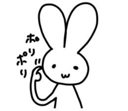 The Rabbit!! sticker #884465