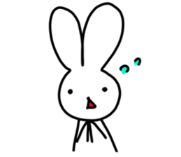 The Rabbit!! sticker #884470