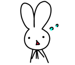 The Rabbit!! sticker #884470