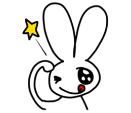 The Rabbit!! sticker #884477