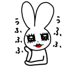 The Rabbit!! sticker #884478