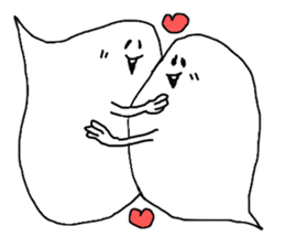 balloon ghost 2 sticker #884523