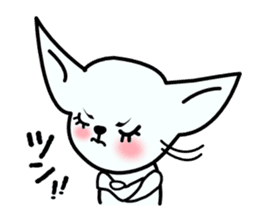 Talkative Smooth Coat Chihuahua sticker #885176