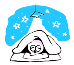 skeleton sticker #885360