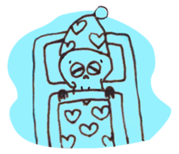 skeleton sticker #885361