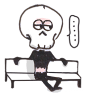 skeleton sticker #885367