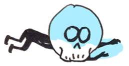 skeleton sticker #885374