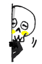 skeleton sticker #885379