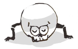 skeleton sticker #885389