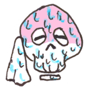 skeleton sticker #885393